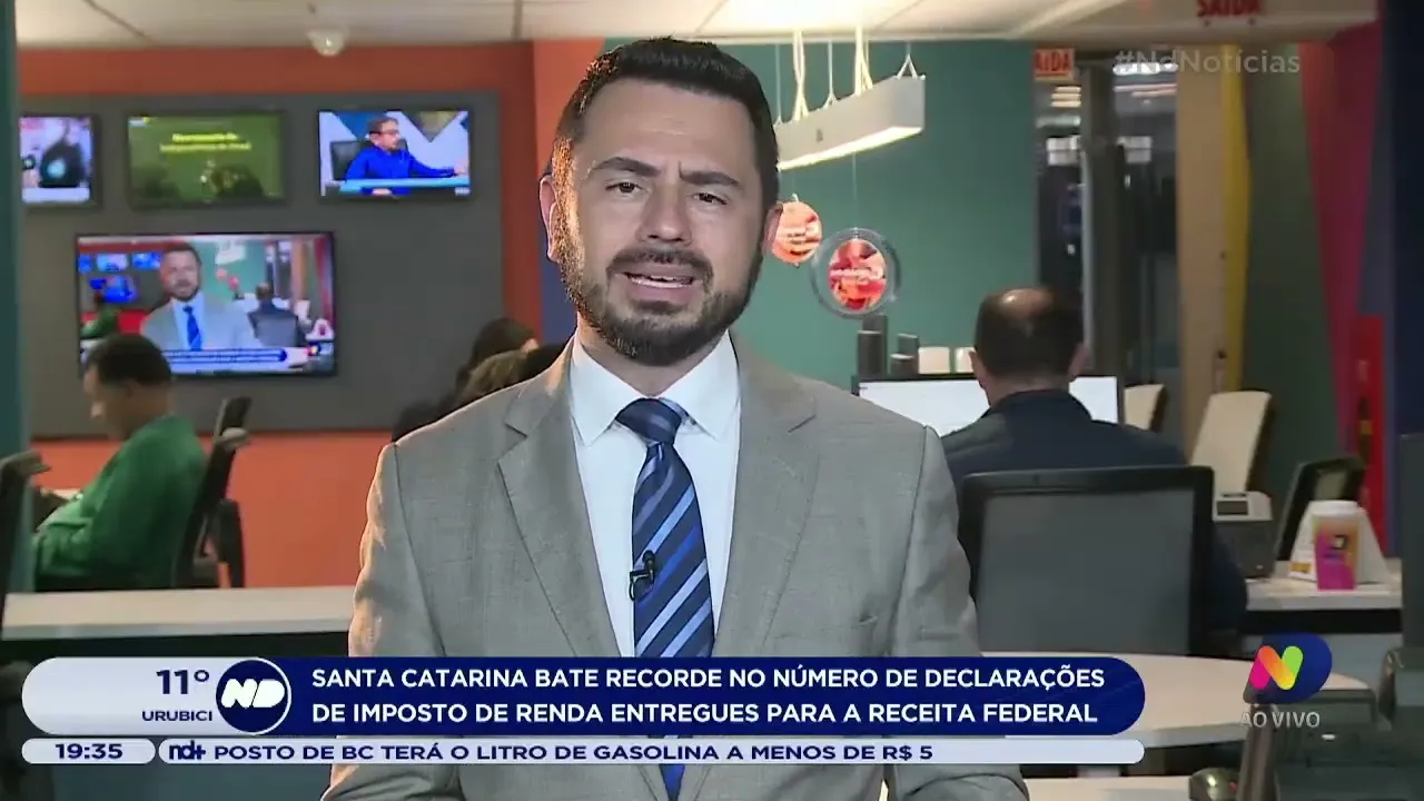 Santa Catarina tem recorde no número de declarações de imposto de renda