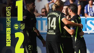 Alavés 1-2 Atlético de Madrid | ⚽ Grimaldo & Romero | HIGHLIGHTS, LaLiga - MD8