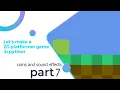 how to make a platformer game in python using arcade library part 7
