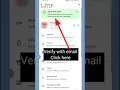 Download Lagu Verify with email WhatsApp problem #shorts #seekhop4v