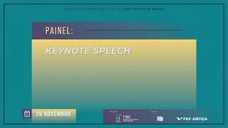 Fórum Litígios de Massa | Dia 29 - KeyNote Speech: Francisco Rezek, Ministro do STF