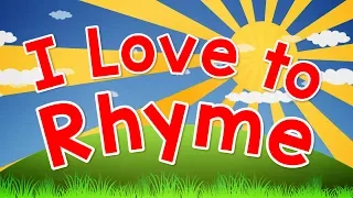I Love to Rhyme English Song for Kids Rhyming for Children Jack Hartmann
