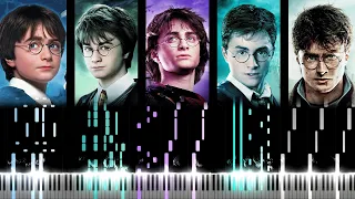 the evolution of harry potters music 11 to 17 years old 