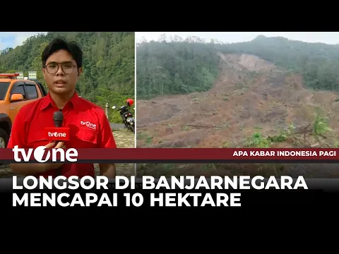 Pencarian Korban Longsor Banjarnegara Masih Terkendala Tanah Labil