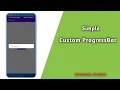Custom ProgressBar in android studio ProgressBar Dialog Android Studio Tutorial SR CodeX