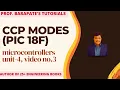CCP MODES PIC 18F