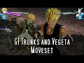 Dragon Ball Sparking ZERO GT Trunks and Vegeta Moveset
