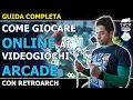 How to play ARCADE games ONLINE Netplay RetroArch complete guide