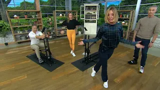 the DB Method Squat Machine with DreamMount DreamMat on QVC