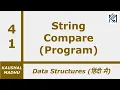 Program to Compare Two Strings Hindi Kaushal Madhu