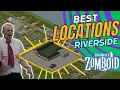 Top 5 BEST BASE LOCATIONS RIVERSIDE Project Zomboid