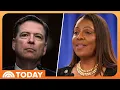Judge Dismisses Indictments Against James Comey Letitia James