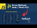 Mastering Array Methods in JavaScript for beginner Lecture 23