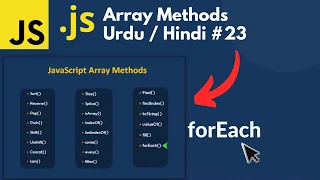 Mastering Array Methods in JavaScript for beginner Lecture 23