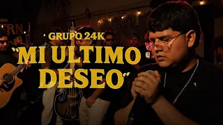 (LETRA) MI ÚLTIMO DESEO - Grupo 24K (Video Lyric) @3diamondsmusic 