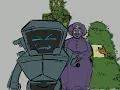 P03 cracks Inscryption Animatic
