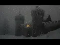 Download Lagu 10-hour Eerie Howling Blizzard Sounds At A Cold Dark Spooky Snowy Castle For Deep Sleep \u0026 Relaxation