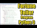 Fortune Teller Program in Python