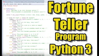 Fortune Teller Program in Python