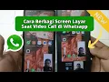 Download Lagu Fitur Baru Whatsapp!! Cara Berbagi Screen Layar Saat Video Call di Whatsapp 2023