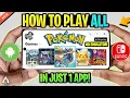 How To Play ALL Pokemon Console Games On Android in 1 APP NO Emulator