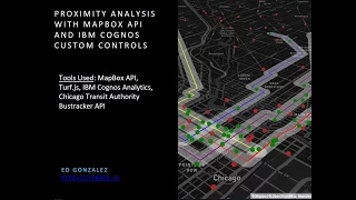 IBM Cognos Analytics Custom Controls and Advanced Mapbox API features with JavaScript