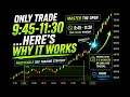 Only Trade 9 45 11 30 Here s Why It Works Perfect for 9 5 Traders