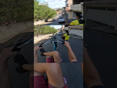 DUAS BIKES NO GRAU DESCENDO A LADEIRA