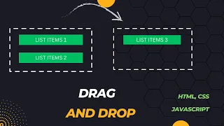 How To Create Drag Drop Using HTML CSS And JavaScript Drag And Drop In JavaScript Hindi