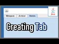 Adding Tabs to Frame - Java Extra 38
