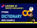 python dictionary dictionaries in python 2025