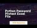 python password protect excel file