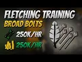 Broad Bolts Fletching 250K EXP 250K