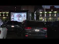 Astoria diner transforms parking lot into drive-in movie theater