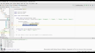 JAVA 8 STREAMS MAP METHOD DEMO