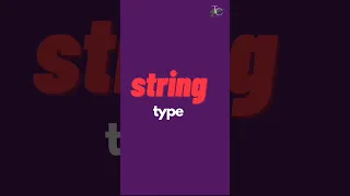 string type primitive data types in JavaScript part 2 JavaScript Tutorial in 1 minutes