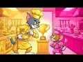Lagu Rich Golden Baker Tom vs Pink Baker Jerry: Who’s the Best Baker? | Tom \u0026 Jerry Fanmade