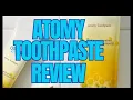 Atomy Toothpaste review Propolis toothpaste with green tea extact