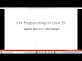 C Programming on Linux - Apache Xerces C XML SAX Parsing Example