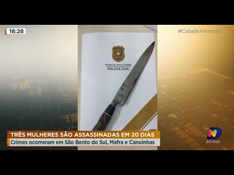 Três mulheres são assassinadas em 20 dias