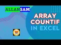 Excel Array CountIF
