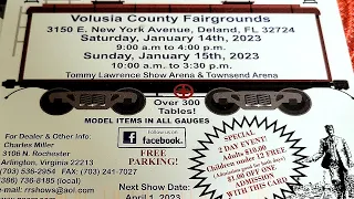 First Train Show Of 2023 - Volusia County Fairgrounds