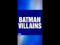 Holy Answers In The Form Of Questions Batman How well do you know your Batman villains