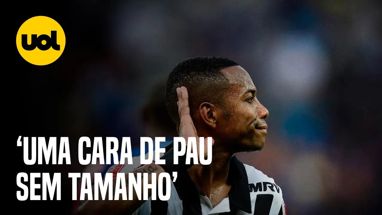 ROBINHO: 'Ele não tem o direito de se sentir constrangido', diz MILLY LACOMBE