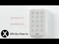XFINITY Home Battery Replacement XHK1 Keypads