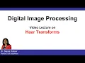 L13 A Haar Transform Digital Image Processing AKTU