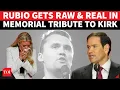 Download Lagu Rubio’s Voice Cracks But His Message Roars At Kirk Memorial; ‘Enemies Be Ready…’ | Watch