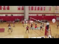 Megan McHugh Volleyball Senior Year