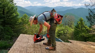 DIY Shed Build (Part 4) | Roofing Is Harder than I Thought
