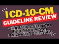 ICD-10-CM Guideline Review Chapter 1 Certain Infectious and Parasitic Diseases